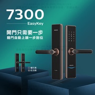 PHILIPS 飛利浦 7300熱感應觸控指紋/卡片/密碼/鑰匙 智能電子鎖/門鎖(附基本安裝)