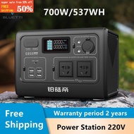 ✧Bluetti EB55 700W 537WH Portable Power Station 220V 60HZ power fast self-charging
