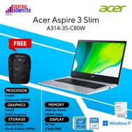 Acer Aspire 3 Slim A314-35 Celeron N5100-4GB-256GB SSD-Win 11 - OHS