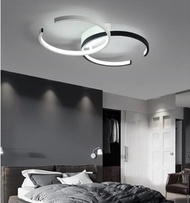 十畝地 - 北歐現代簡約圓形創意LED吸頂燈（白光）