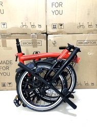 Brompton M6L Raw Lacquer Black Edition, Rocket Red Black Edition, Black Black Edition