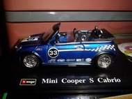 {車界模王} MINI COOPER 敞篷 精緻改裝收藏版空運到!!!!!