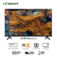 ✜Devant 43-inch Full HD Smart TV with FREE Wall Bracket - 43STV103
