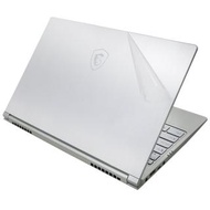 【Ezstick】MSI PS42 8RB 二代透氣機身保護貼(含上蓋貼、鍵盤週圍貼、底部貼)
