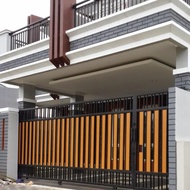 pagar motif kayu grc
