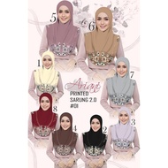 TUDUNG ARIANI PRINTED SARUNG