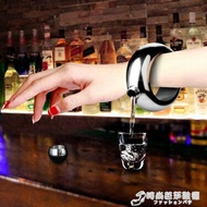 304不銹鋼手環酒壺便攜隨身壺創意小酒壺100ml戶外水壺金屬酒瓶 全館八八折