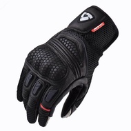 Summer Breathable Revit Motorcycle Race Gloves Genuine Leather Motorbike Dirt Bike Cycling Sports Gloves revit Moto Riding Gloves