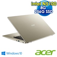 Acer 宏碁 SWIFT1 SF114-34-C3TN 14吋輕薄筆電 金 (Intel N5100/8G/PCIE 256G SSD)