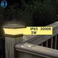 A-I Solar Kalis Air Led Cap Lampu Cap Luar Kolum Lampu Tiang Pagar Lampu