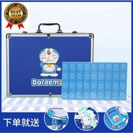 【SG Supplier】SG Limited Edition Doraemon Standard Size 40mm Mahjong Set 144pcs+4pcs(Animals) w aluminium suitcase box.