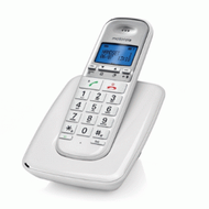 Motorola S3001 (數碼大屏單機式) 數碼室內無線電話 - 白色