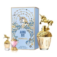 【ANNA SUI 安娜蘇】童話獨角獸淡香水50ml(贈童話美人魚小香5ml+隨機小香*1.公司貨)