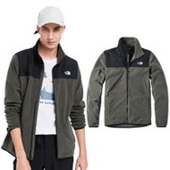 【美國 The North Face】男新款 TKA 100 輕柔刷毛抓絨保暖外套夾克(可套接GoreTex內件)/領口防護片/聚熱抓絨面料.適登山旅遊/49AE 褐綠 N