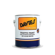➳Davies Traffic Paint Reflectorized Chlorinated Rubber-Based 4 Liters✻