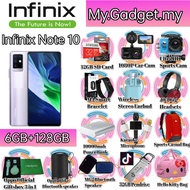 Infinix Note 10 (6GB RAM + 128GB ROM) - READY STOCK | 1 Year Infinix Malaysia Warranty | Mediatek Helio G85