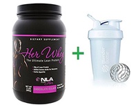 [USA]_NLA for Her, Her Whey, Ultimate Lean Protein, Chocolate Eclair, 2 lbs (905 g) + Shaker Bottle