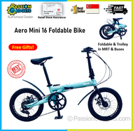 Aero Mini 16 A3 Foldable Bike 16inch Folding Bicycle Upgrade Better than JAVA HITO CRIUS Mini16