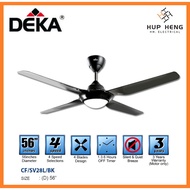 Deka Ceiling Fan With Led Light &amp; Remote Control SV28L