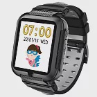 【hereu】HeroWatch 全球首款奈米科技防水4G兒童智慧手錶- 偵探黑