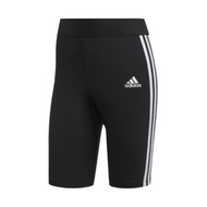adidas 短褲 MH 3-Stripes Short 女款 愛迪達 緊身短褲 車褲 健身 重訓 穿搭 黑 白 FI4628
