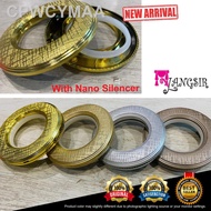 【newreadystock】☫♗●MYLANGSIR Curtain Eyelet Ring / Cincin Langsir Nano Silencer / Ring Grommet Top / Harga Borong (50pcs