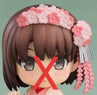現貨 (配件拆售)正版 黏土人 不起眼女主角培育法 加藤惠 和服 公仔 頭髮