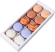 Annabella Patisserie Premium 2 Macarons Gift Box (10 Pieces) - Frozen, Multicolor