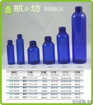 【瓶之坊】( S08系列)寶藍瓶 20ml~500ml-壓瓶.噴瓶.掀蓋瓶.按壓蓋瓶/75%酒精分裝瓶 ☃瓶瓶罐罐批發