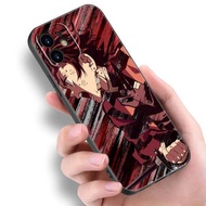 เคสอนิเมะ Demon Slayer Tanjiro,เคสโทรศัพท์สำหรับ Apple iPhone 13 12 Mini 11 Pro Max 7 8 XR X XS MAX 6 6S 7 8 Plus 5 5S SE 2020สีดำหรูหรา