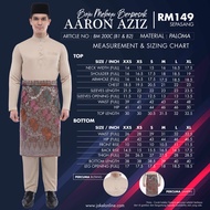 Baju Melayu Jakel (AARON AZIZ) Free Sampin & Button