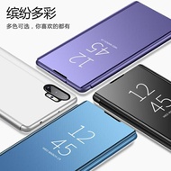 三星note10手機殼三星note10 保護套翻蓋式皮套note10plus鏡面外殼超薄防摔男女