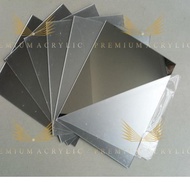 Termurah! Termurah Acrylic Akrilik Lembaran gold/silver mirror Ukuran 20x30cm Laser Cutting  Ready S