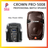 CROWN PRO5008 PROFESSIONAL BAFFLE SPEAKER 15"