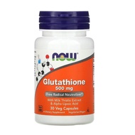 Now Foods, Glutathione, 500 mg, 30 Veg Capsules