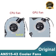 5โวลต์คอมพิวเตอร์โน๊ตบุ๊คพัดลมคูลเลอร์หม้อน้ำ GPU CPU พัดลมระบายความร้อนสำหรับ ACER Nitro 5 AN515-43 AN515-5 4 AN517-51 Nitro 7 AN715-51