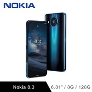 Nokia 8.3 5G版 (8GB/128GB) 雙卡雙待 智慧型手機 極夜藍 (贈手提摺疊包+藍牙耳機等4好禮)