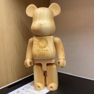 BE@RBRICK 東京奧運 木頭熊 400%（免運）