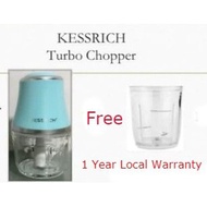 Kessrich Turbo Chopper Free extra Glass Chopper (1 Year Local Warranty) RGSQ