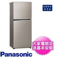 【贈雙面砧板與陶瓷刀★Panasonic 國際牌】366公升二門電冰箱(NR-B370TV-S1)