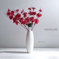 White Solid Vase Home Desktop Decoration Flower Vase Table Top Horticulture Ikebana Art Solid Porcelain Vase