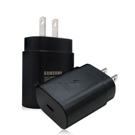 SAMSUNG 三星原廠 S21 S20 Note20系列 25W閃電快充USB-C旅充頭 充電器(黑) TA800(平輸密封袋裝)