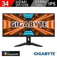 GIGABYTE 技嘉 M34WQ HDR400電競螢幕