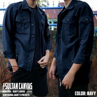 JAKET CANVAS SULTAN BUSANA PUSAT FASHION PRIA
