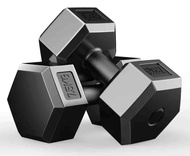 Hexagon Dumbbell (2.5 Kg X 2=5KG ) (5 kg X 2=10KG ) (7.5 kg X 2=15KG) (10 KG X 2=20KG) Gym Equipment