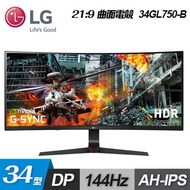 LG 34型 34GL750-B 21:9 AH-IPS曲面電競螢幕