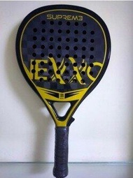 แผ่นไม้เทนนิสทำจากคาร์บอนไฟเบอร์,ไม้ตีเทนนิสผิว EVA นิ่มพร้อมฝาปิดและเจลล้างมือ-40