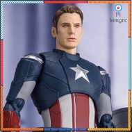 S.H.Figuarts Captain America -[CAP VS. CAP] EDITION- (Avengers: Endgame) SHF Marvel กัปตันอเมริกา ฟิกเกอร์แท้ โมเดลฮีโร่ สินค้ามีจำนวนจำกัด