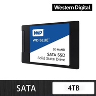 【WD 威騰】藍標_4TB SATA TLC 固態硬碟(讀:560M/寫:530M)