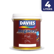 Davies Megacryl 100% Acrylic Latex Paint Water-Based 4L